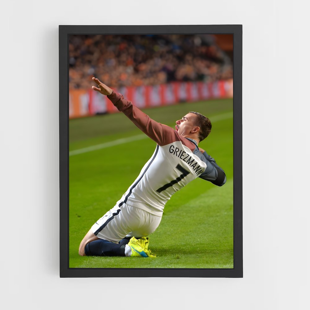 Poster Griezmann en Équilibre (vue 2)